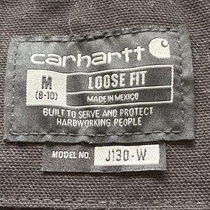 Carhartt Black Loose Fit Jacket